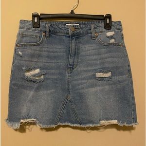 Tinseltown Jean Skirt